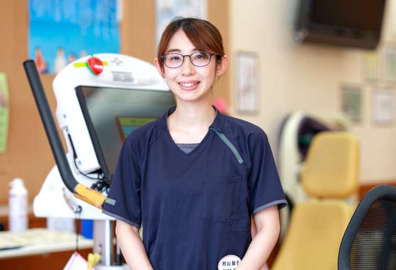 村山綾子（むらやま あやこ） 通所リハビリテーション・作業療法士 2017年度中途入職